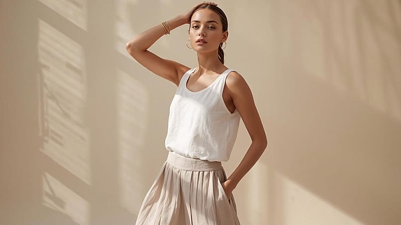 Oversized silhouettes and minimalist staples