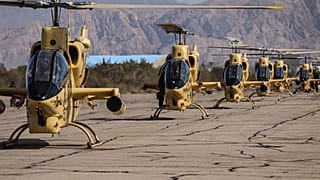 تصویر از بالگردهای کبرای ایران پیش از جنگ ۱۲ روزه