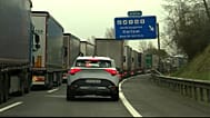 Retenciones en las autopistas españolas hacia Francia