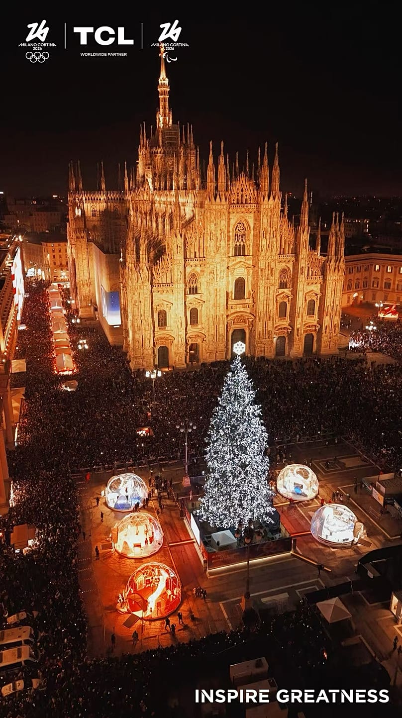 The TCL Winter Wonderland features five transparent igloos, each themed around one of the five continents with sport-inspired decorations and TCL’s latest innovations. 