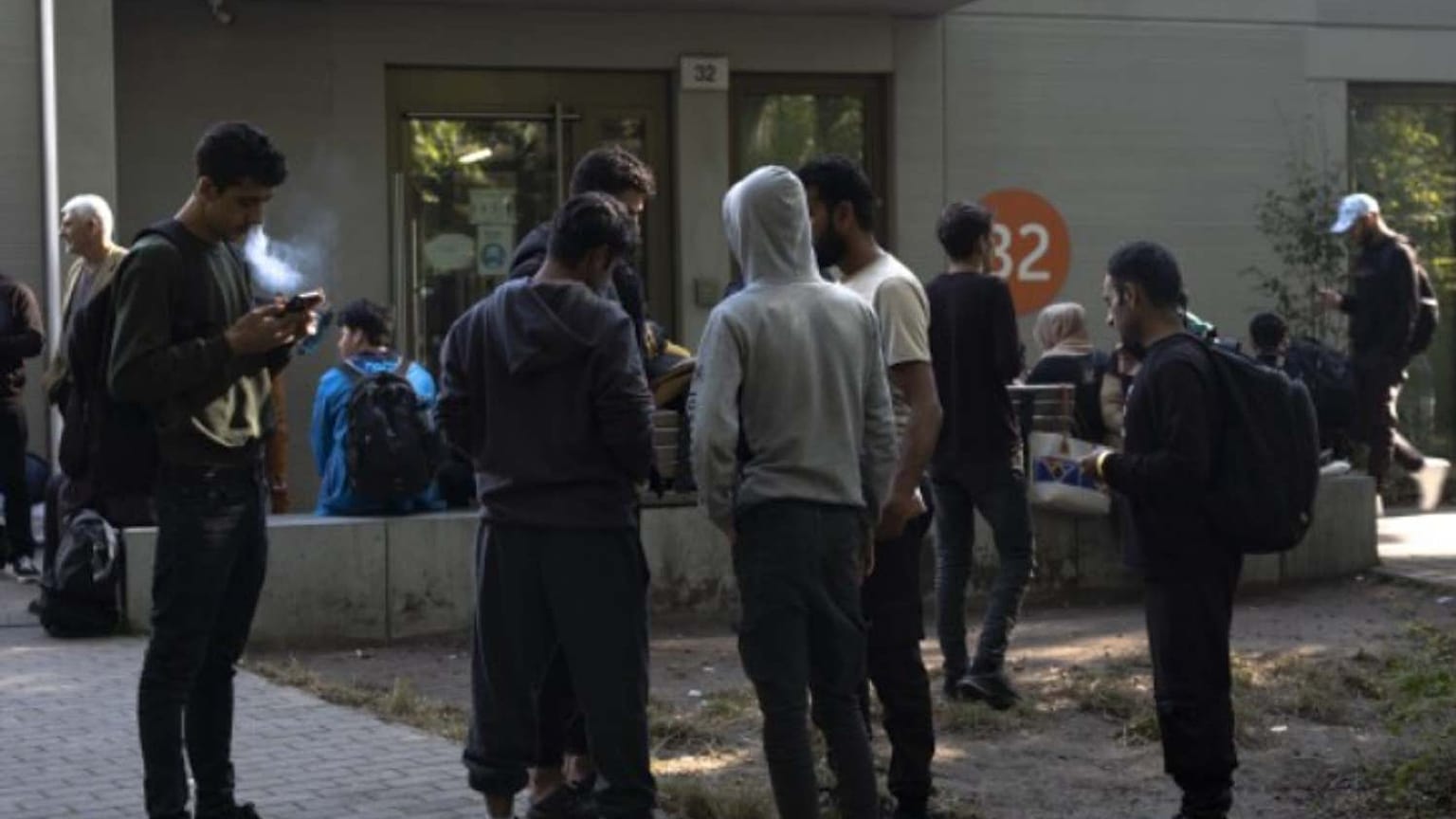 Almanya'da sığınmacılar