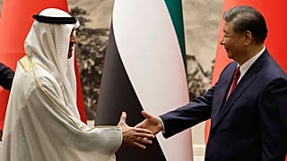 دیدار رهبران چین و امارات عربی متحده