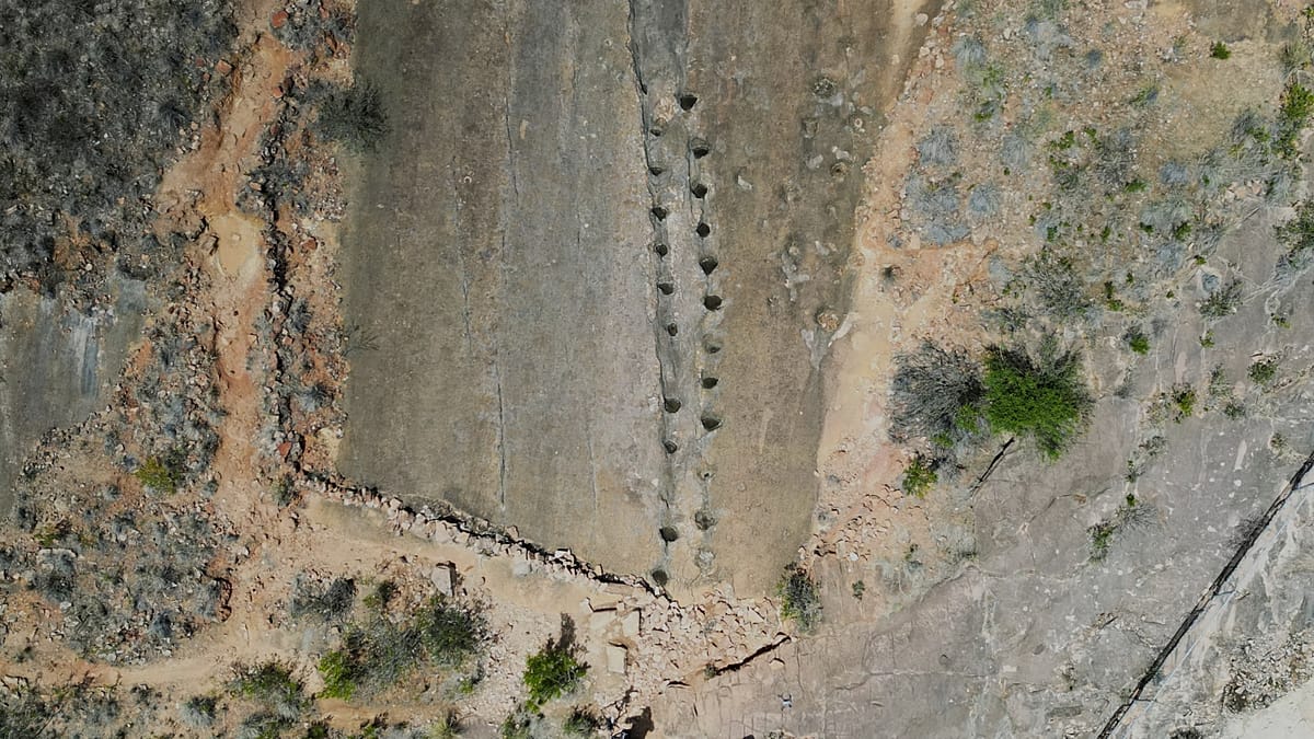 Video. Thousands of dinosaur footprints discovered on rock faces in northern Italy Video. Thousands of dinosaur footprints discovered on rock faces in northern Italy