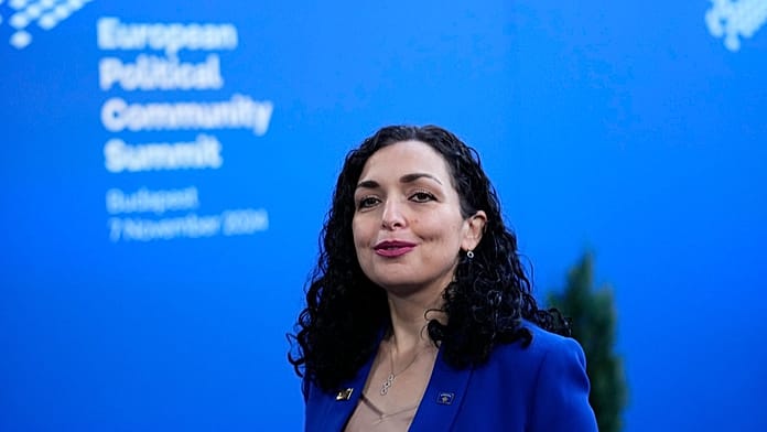 "L'Europa è il nostro destino", dichiara la presidente del Kosovo Vjosa Osmani a Euronews