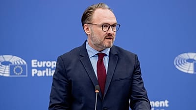 European Commissioner for Energy and Housing Dan Jørgensen in Strasbourg, 16 December 2025