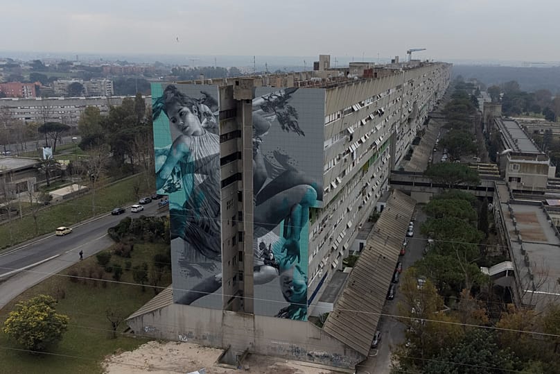 L'edificio di Corviale, a Roma, è lungo 958 metri