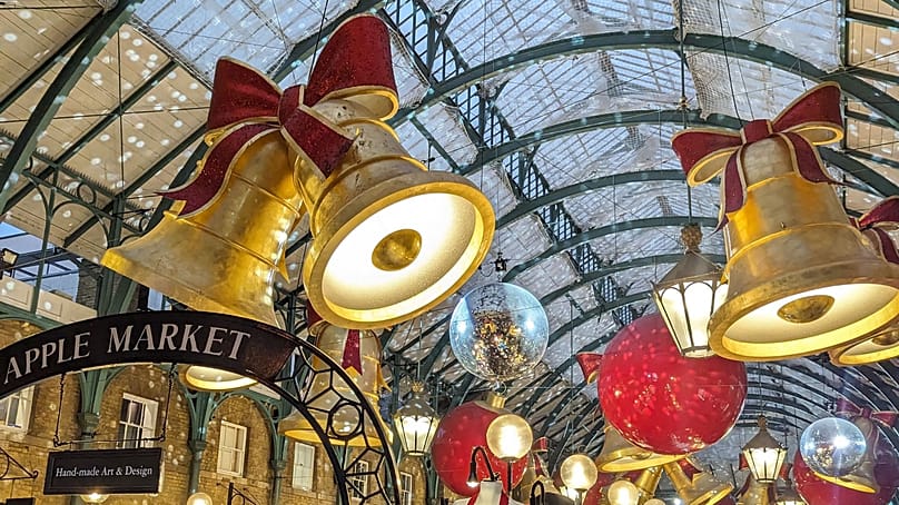 Covent Garden à Noël.