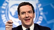 ARCHIV: George Osborne spricht 2016 auf einer Pressekonferenz, damals britischer Finanzminister.