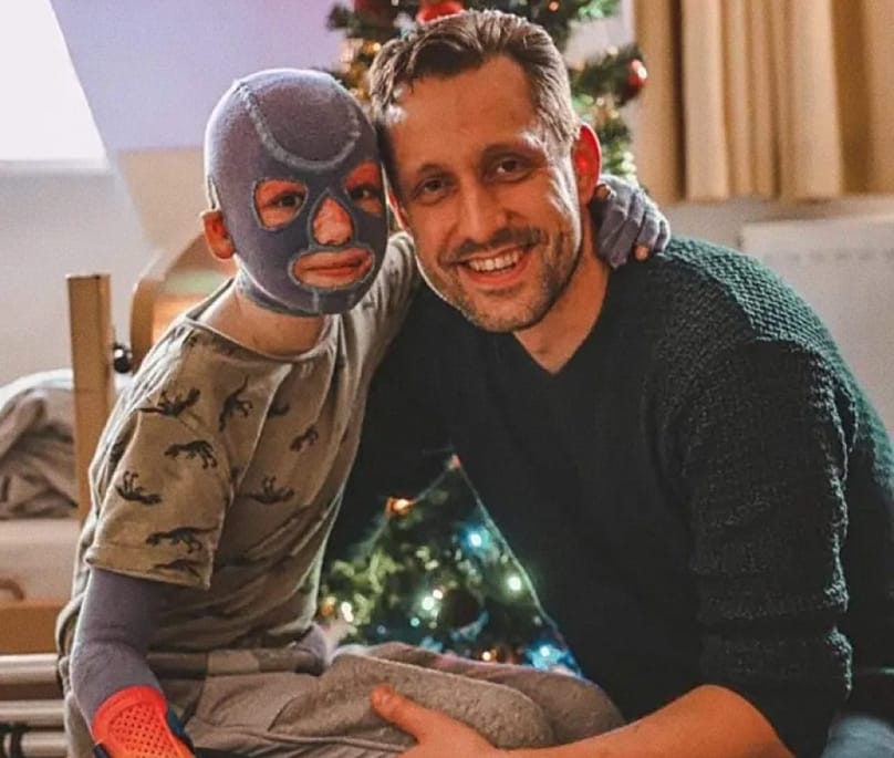 Roman Oleksziv, és édesapja, Jaroszlav