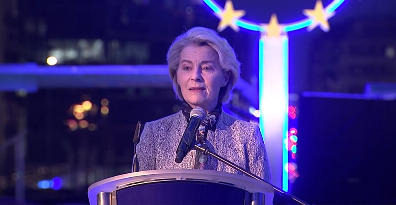 European Commission President Ursula von der Leyen at a Hanukkah event in Brussels, 17 December, 2025