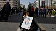 تظاهرات حامیان حکومت در تهران