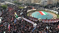 تظاهرات حامیان حکومت در ایران