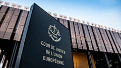 Внешний вид Европейского суда в Страсбурге, 25 ноября 2020 года