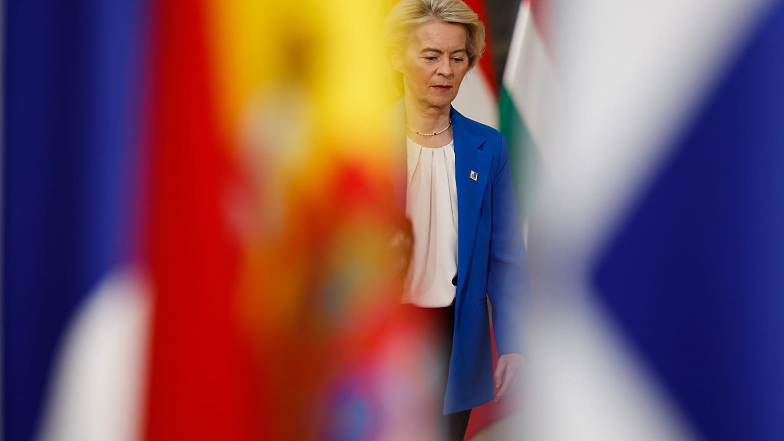 La presidente della Commissione europea Ursula von der Leyen