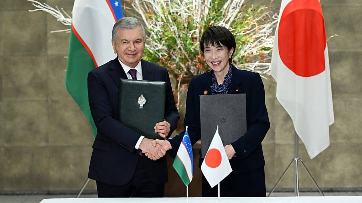 أوزبكستان واليابان تعلنان عن مشاريع تعاون جديدة تبلغ قيمتها أكثر من 11 مليار يورو