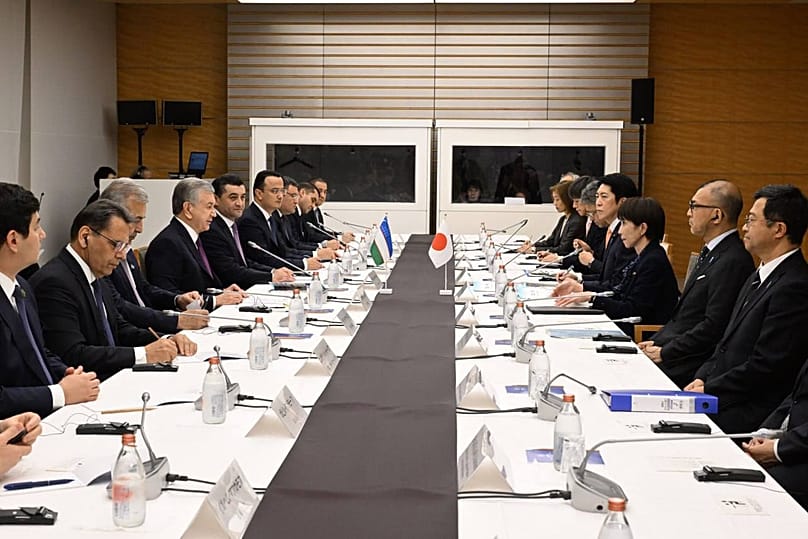 Bilateral talks between President of Uzbekistan Shavkat Mirziyoyev and Japan’s Prime Minister Sanae Takaichi as part of the official visit to Tokyo
