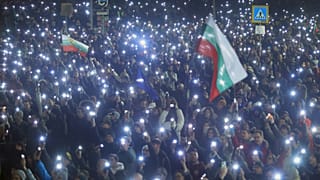 Kormányellenes tömegtüntetés Szófiában, 2025. december 18.