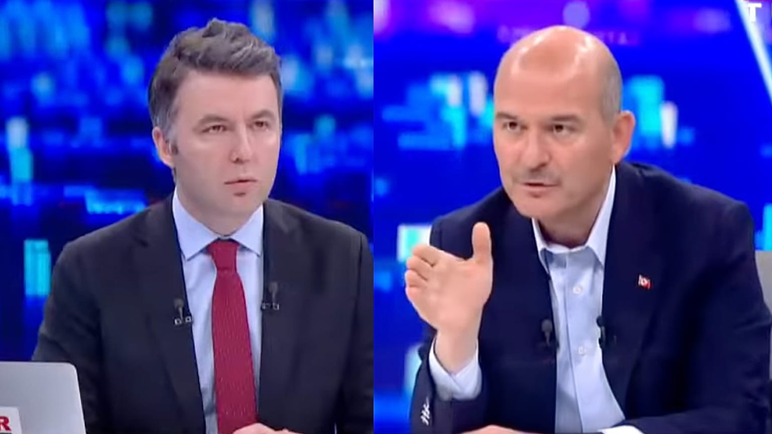 Dönemin İçişleri Bakanı Süleyman Soylu, 5 Mayıs 2023 tarihinde Habertürk'te gazeteci Mehmet Akif Ersoy'a konuk olmuştu.