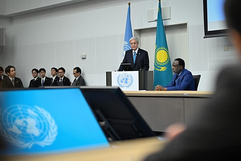 President Tokayev gave lecture at the United Nations University and proposed to open its branch in Kazakhstan.