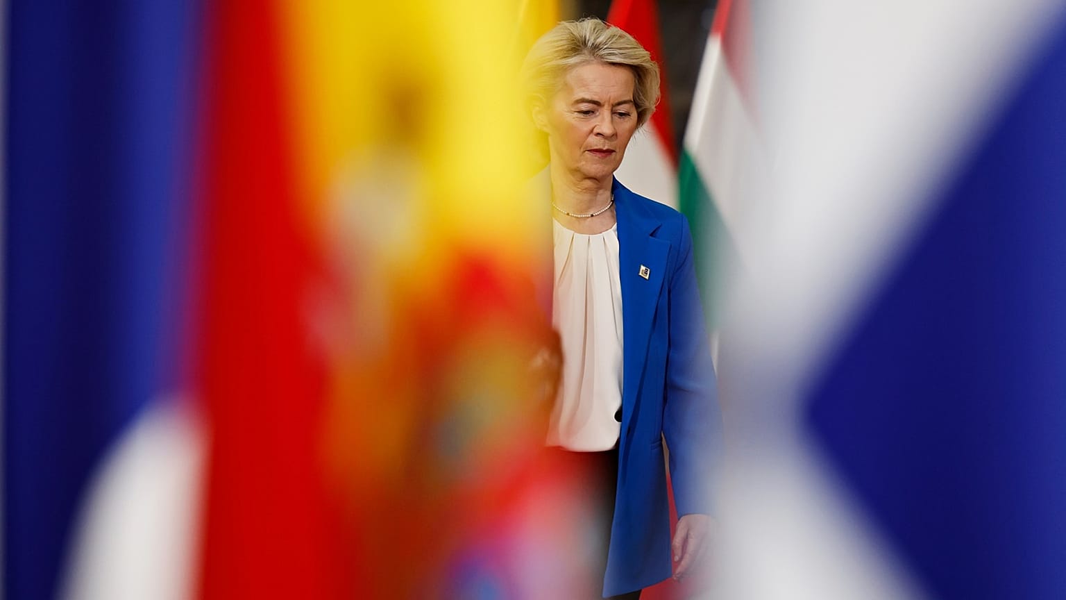 Ursula von der Leyen designed the reparations loan.