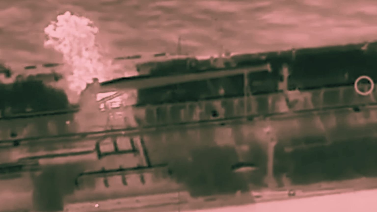 Ukrán dróntámadás a tanker ellen