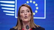 Roberta Metsola is president of the European Parliament since 2022