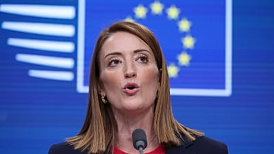Roberta Metsola is president of the European Parliament since 2022
