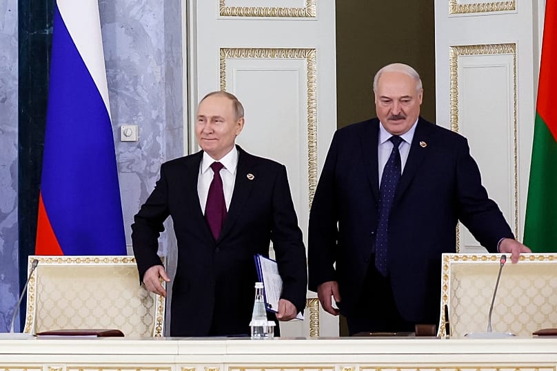 Vlagyimir Putyin és Aljakszandr Lukasenka szentpétervári találkozója, 2024. január 29-én