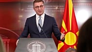North Macedonia's Prime Minister Hristijan Mickoski 