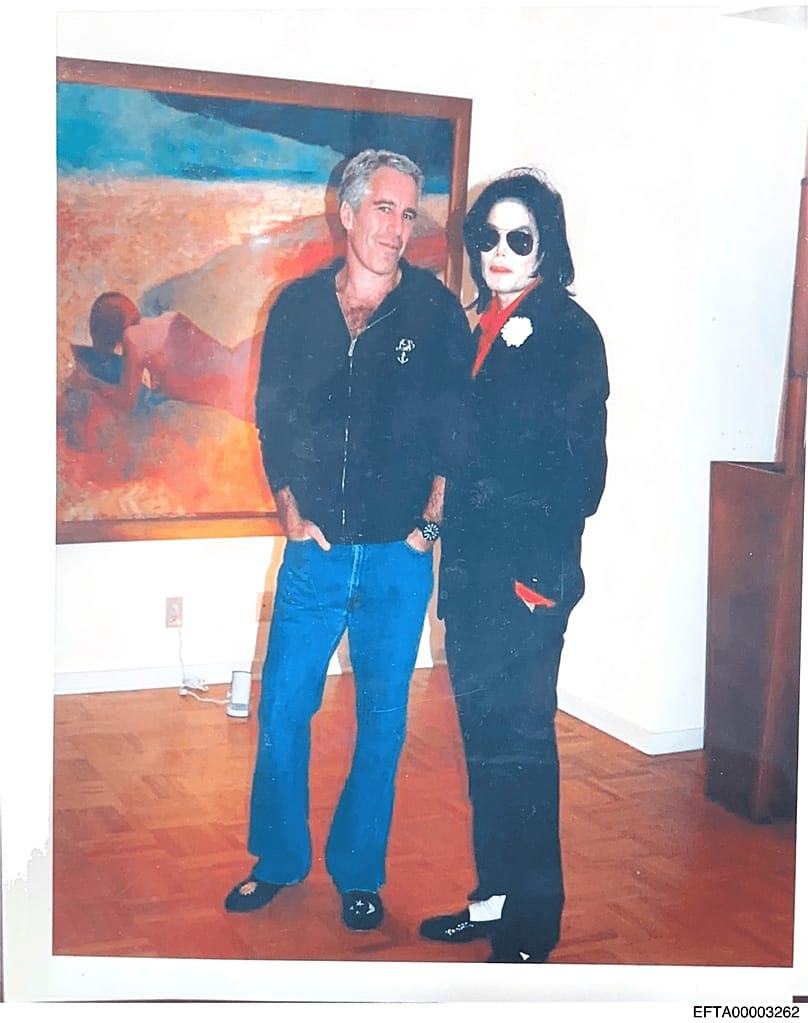 جفری اپستین و مایکل جکسون