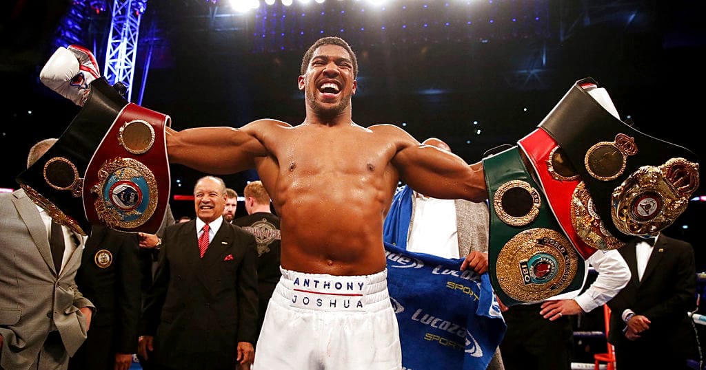 Anthony Joshua knocks out Jake Paul in 6th round to win heavyweight fight
