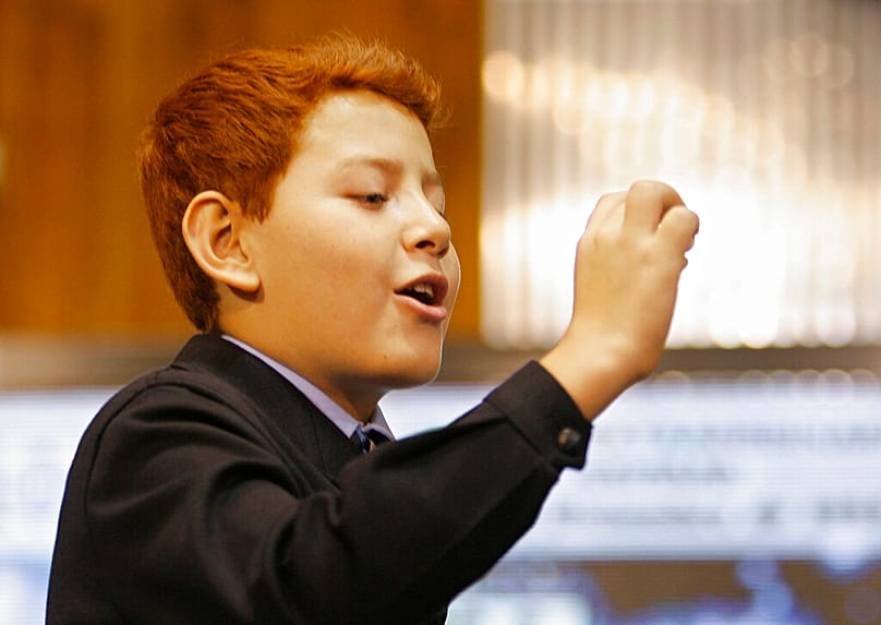 Niño de San Ildefonso (Imagen de archivo 2006)