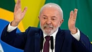 Inacio Lula da Silva beszédet mond a brazil elnöki palotában, 2025. december 18-án