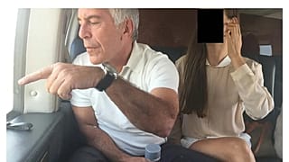 This undated redacted photo released by Democrats on the House Oversight Committee Thursday, Dec. 18, 2025, shows Jeffrey Epstein. 