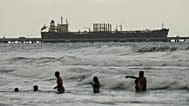 Evana, an oil tanker, is docked at El Palito port in Puerto Cabello, Venezuela, Sunday, Dec. 21, 2025.