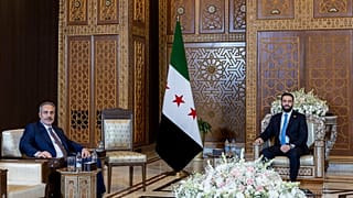 صورة أرشيفية- للقاء الشرع مع فيدان