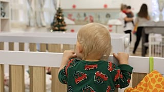 Az új gyermekotthon Miskolcon az átadás napján, 2025. december 3-án.