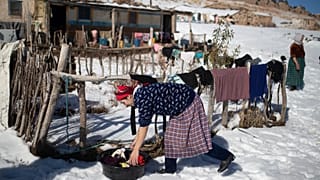 Vague de froid et fortes chutes de neige dans plusieurs provinces marocaines