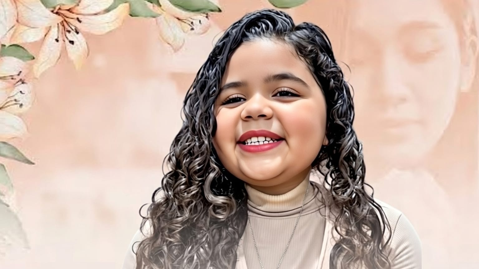 Ester Souza, a nyolcéves igehirdető