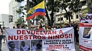 Manifestación por los menores desaparecidos en Guayaquil