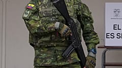 Militar ecuatoriano. Archivo