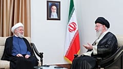 دیدار نعیم قاسم، دبیرکل حزب‌الله با علی خامنه‌ای، رهبر جمهوری اسلامی ایران