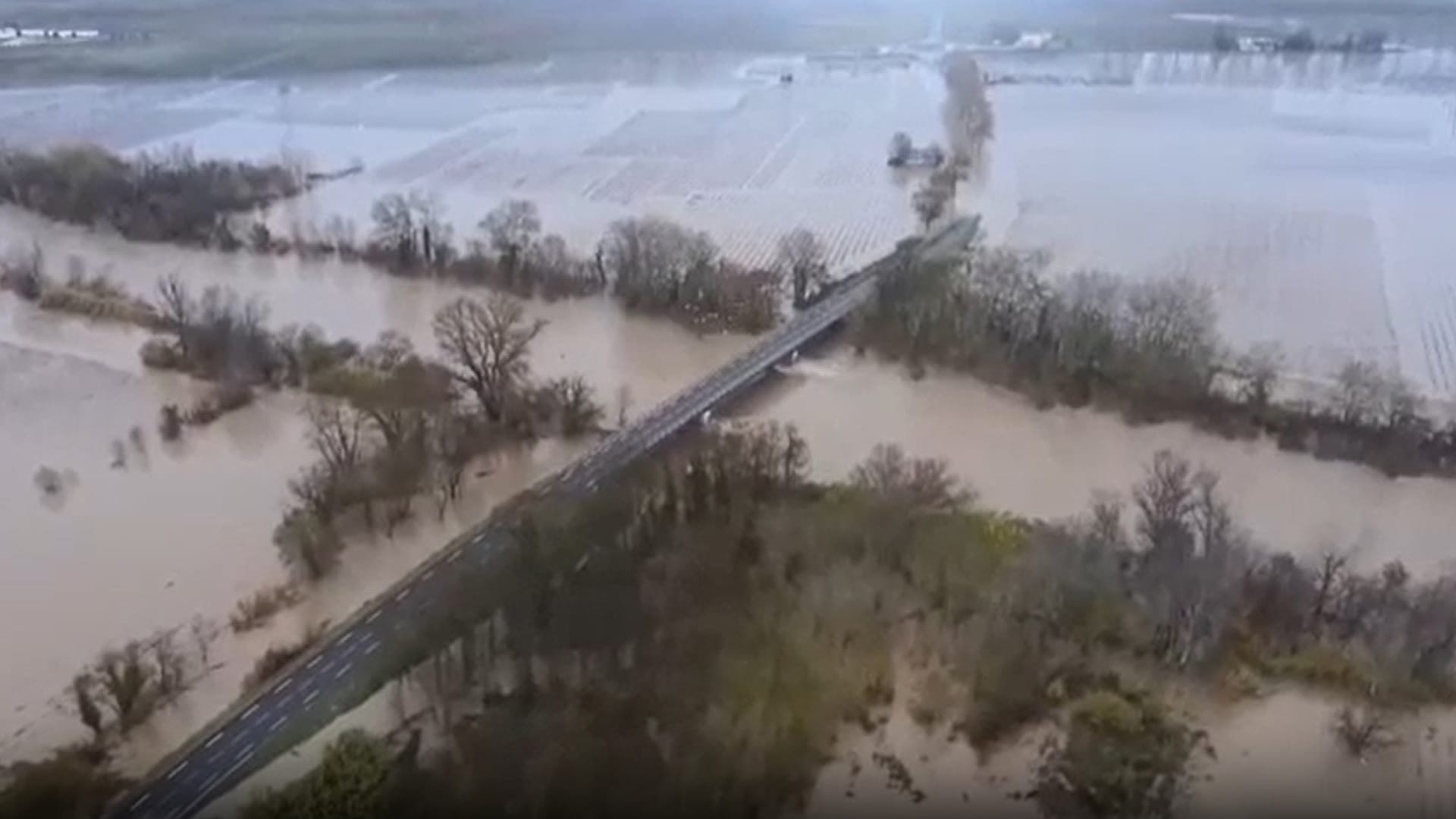 Video. Torrential rain caused widespread flooding in southern France ...