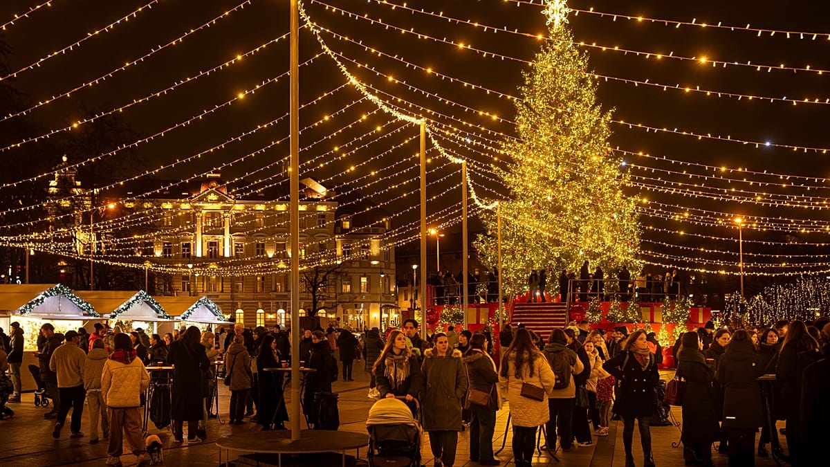 Dernière ligne droite pour les achats de Noël partout en Europe