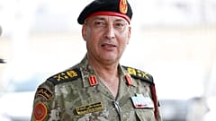 رئيس أركان الجيش الليبي الفريق محمد علي أحمد الحداد في طرابلس، ليبيا، 3 أكتوبر/تشرين الأول 2022.