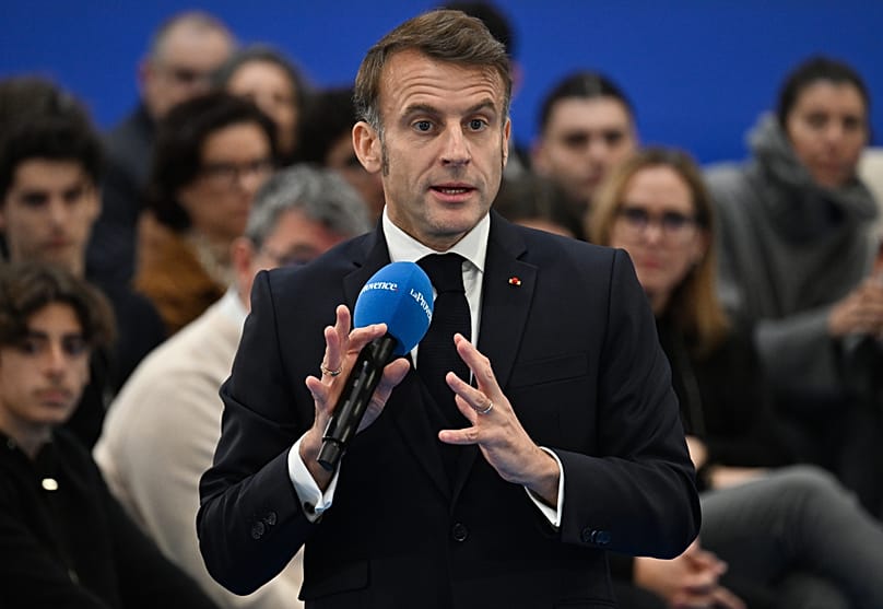 امانوئل ماکرون، رئیس جمهور فرانسه