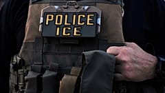 Imagem de arquivo de um agente do ICE