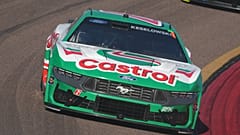 FILE - NASCAR Cup Series driver Brad Keselowski during a NASCAR Cup Series auto race on 2 Nov. 2025, in Avondale, Arizona. 