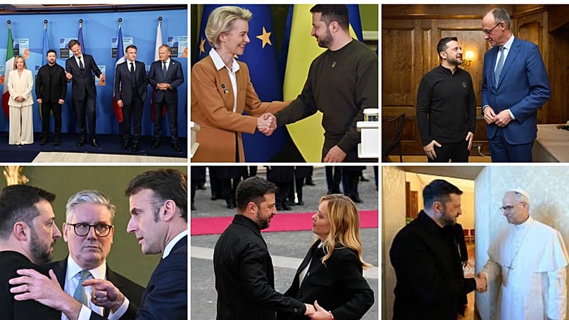 Zelenszkij diplomáciai hadjárata