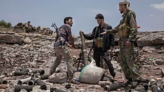 شبه‌نظامیان مورد حمایت امارات عربی متحده در جنوب یمن